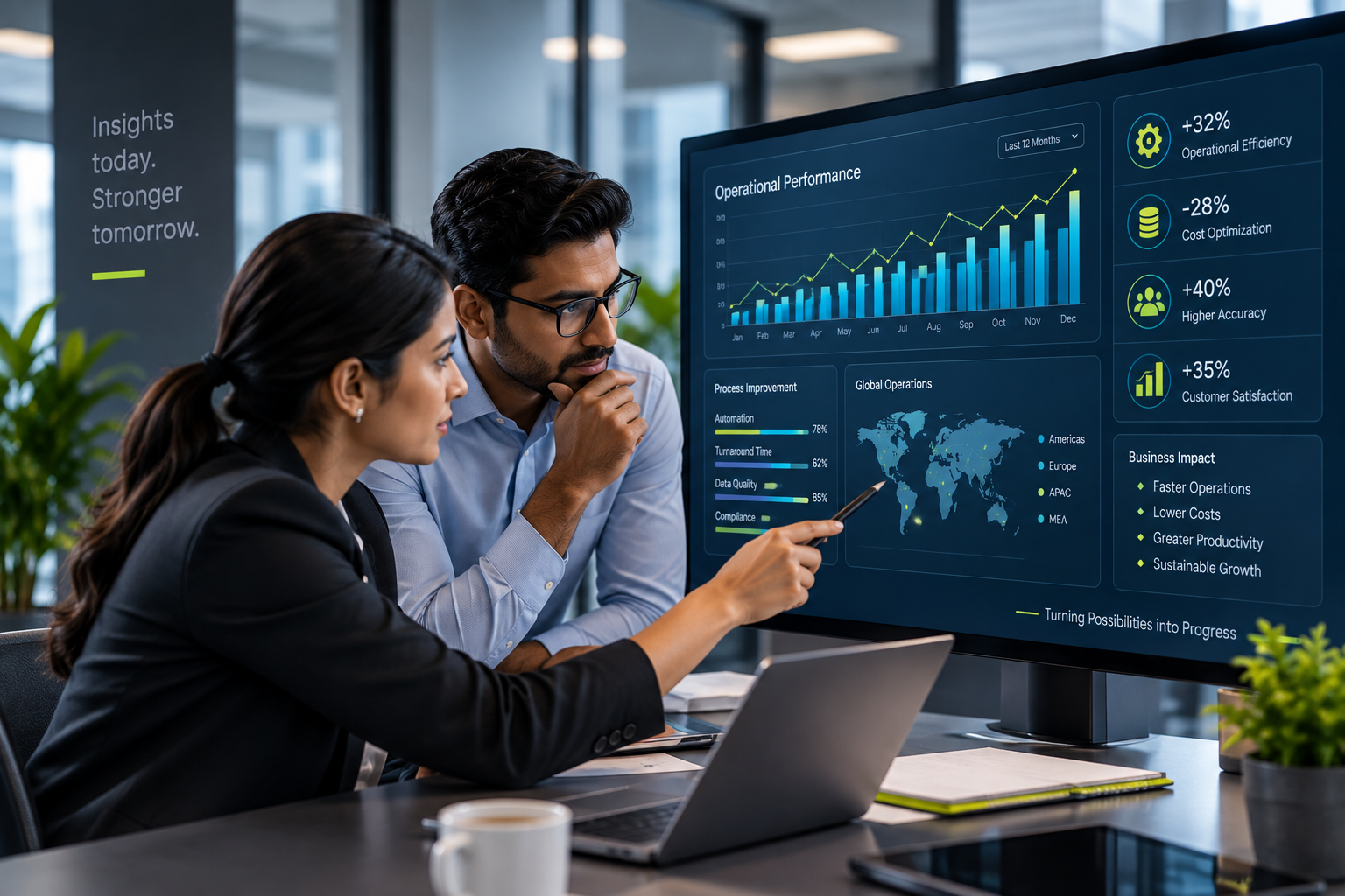 Intelligent business transformation workflow